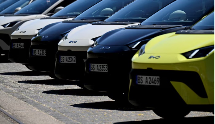 BYD electric vehicle global expansion